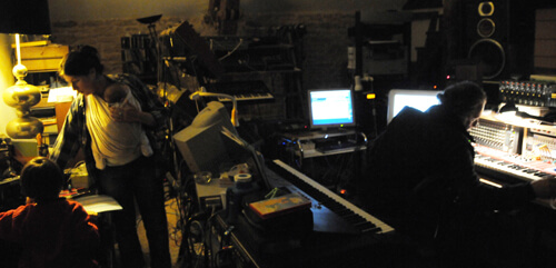 En studio